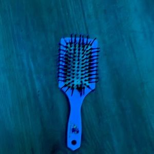 Simple purple brush great for detangling